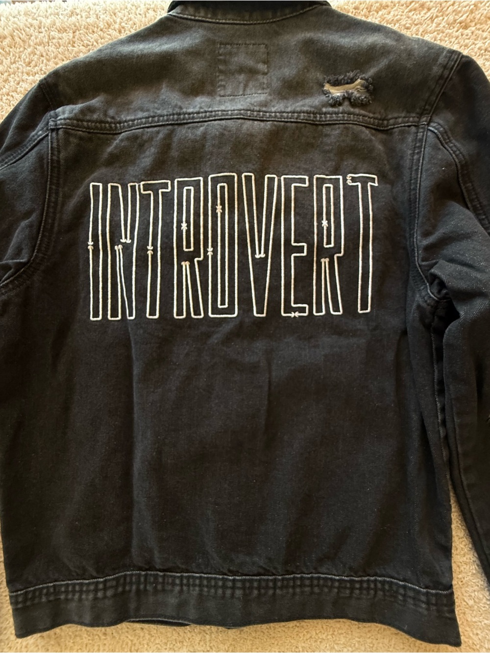 🖤 Dan & Phil "Interactive Introverts" 2018 World Tour Denim Jacket 🖤